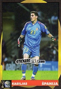 Sticker Iker Casillas - Svetski Fudbal 2006 - G.T.P.R School Shop