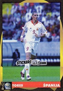 Sticker Fernando Torres - Svetski Fudbal 2006 - G.T.P.R School Shop