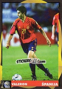 Sticker Juan Carlos Valeron - Svetski Fudbal 2006 - G.T.P.R School Shop