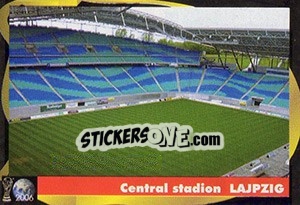 Sticker Central Stadion (Leipzig) - Svetski Fudbal 2006 - G.T.P.R School Shop