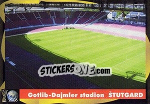 Sticker Gottlieb-Daimler-Stadion (Stuttgart) - Svetski Fudbal 2006 n. 375 - G.T.P.R School Shop