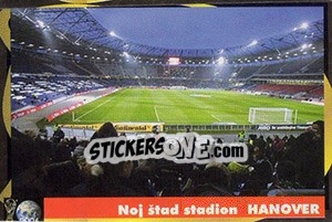 Sticker Noj Štad Stadion (Hanover) - Svetski Fudbal 2006 n. 377 - G.T.P.R School Shop