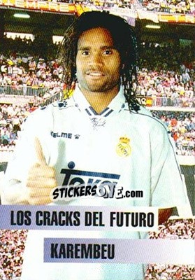Sticker Karembeu - Real Madrid 1996-1997 n. 107 - Panini