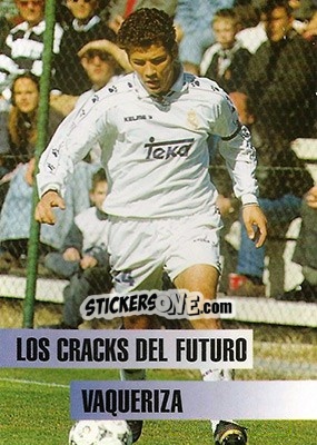 Sticker Vaqueriza - Real Madrid 1996-1997 n. 112 - Panini