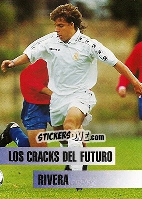 Cromo Rivera - Real Madrid 1996-1997 - Panini