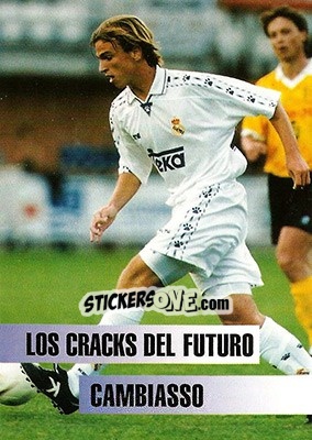 Sticker Cambiasso - Real Madrid 1996-1997 - Panini