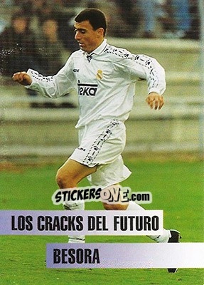Cromo Besora - Real Madrid 1996-1997 - Panini