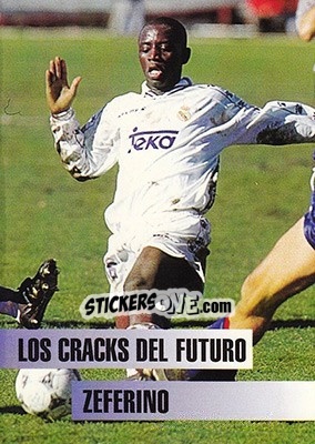 Cromo Zeferinho - Real Madrid 1996-1997 - Panini