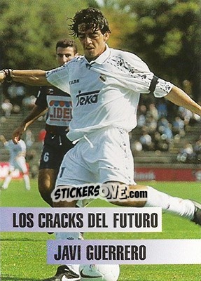 Sticker Javi Guerrero - Real Madrid 1996-1997 - Panini
