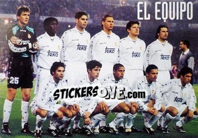 Sticker El Equipo - Real Madrid 1996-1997 n. 10 - Panini
