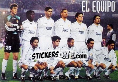 Figurina El Equipo - Real Madrid 1996-1997 - Panini