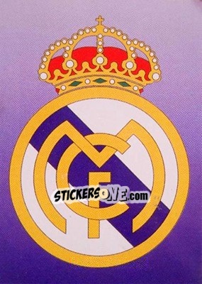Sticker Escudo - Real Madrid 1996-1997 - Panini