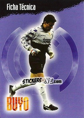 Cromo Buyo - Real Madrid 1996-1997 - Panini