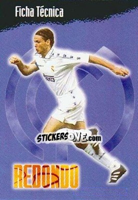 Sticker Redondo - Real Madrid 1996-1997 - Panini