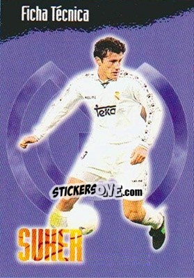 Cromo Suker - Real Madrid 1996-1997 - Panini