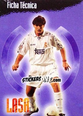Cromo Lasa - Real Madrid 1996-1997 - Panini