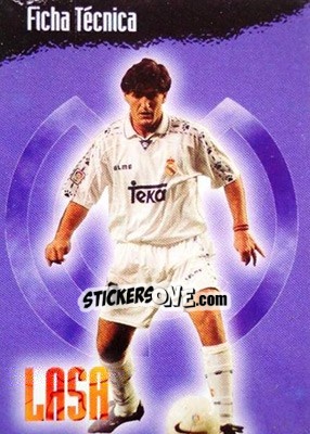 Figurina Lasa - Real Madrid 1996-1997 - Panini