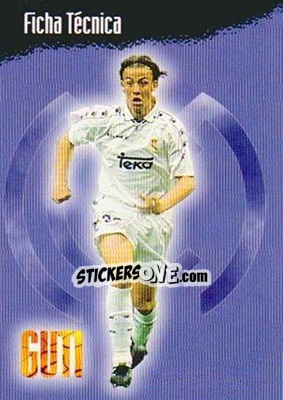 Sticker Guti - Real Madrid 1996-1997 - Panini