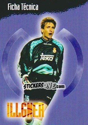 Cromo Illgner - Real Madrid 1996-1997 - Panini