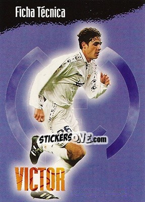 Figurina Victor - Real Madrid 1996-1997 n. 36 - Panini