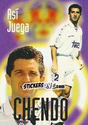 Figurina Chendo - Real Madrid 1996-1997 - Panini