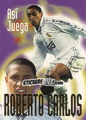 Cromo Roberto Carlos - Real Madrid 1996-1997 - Panini