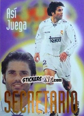 Cromo Secretario - Real Madrid 1996-1997 - Panini