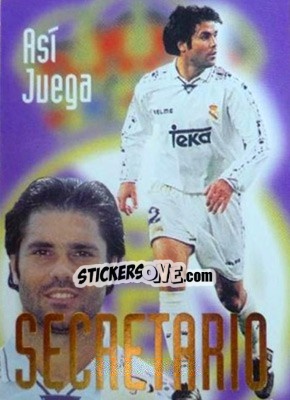 Figurina Secretario - Real Madrid 1996-1997 - Panini