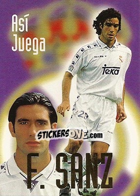 Sticker Sanz - Real Madrid 1996-1997 - Panini