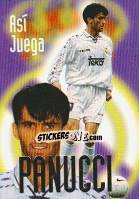 Cromo Panucci - Real Madrid 1996-1997 - Panini