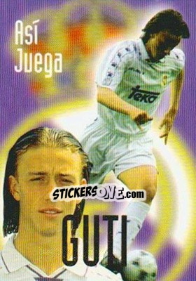 Figurina Guti - Real Madrid 1996-1997 - Panini
