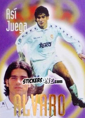 Cromo Alvaro - Real Madrid 1996-1997 n. 57 - Panini