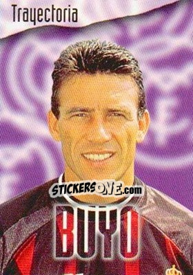 Figurina Buyo - Real Madrid 1996-1997 - Panini