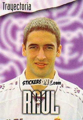Sticker Raul González - Real Madrid 1996-1997 - Panini
