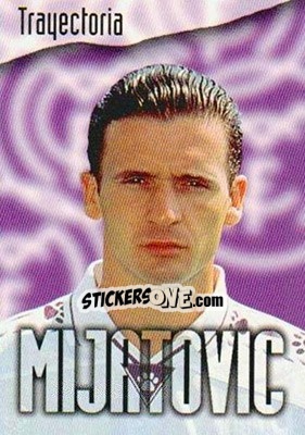 Sticker Mijatovic - Real Madrid 1996-1997 - Panini