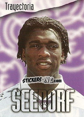 Sticker Seedorf - Real Madrid 1996-1997 n. 69 - Panini