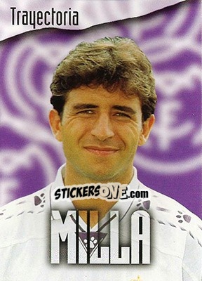 Figurina Milla - Real Madrid 1996-1997 - Panini