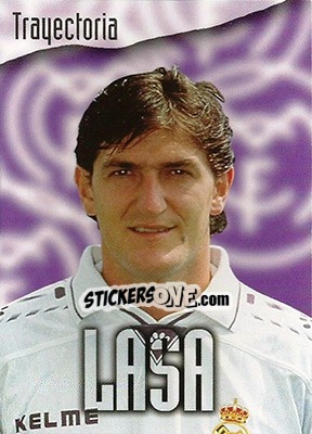 Cromo Lasa - Real Madrid 1996-1997 - Panini