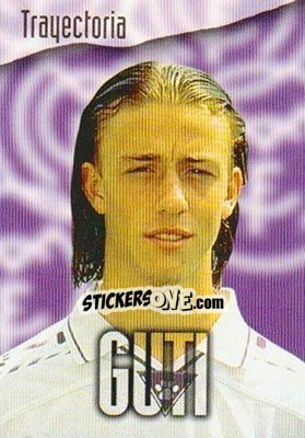 Sticker Guti - Real Madrid 1996-1997 - Panini