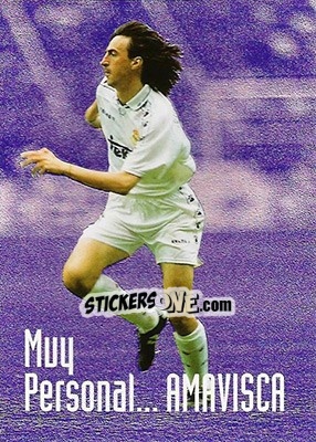 Figurina Amavisca - Real Madrid 1996-1997 - Panini