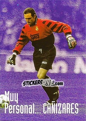 Sticker Canizares - Real Madrid 1996-1997 - Panini