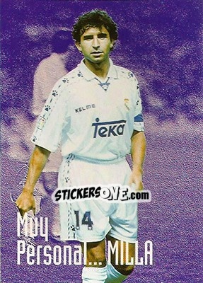 Sticker Milla - Real Madrid 1996-1997 - Panini