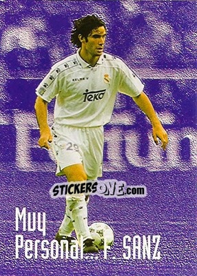 Figurina Sanz - Real Madrid 1996-1997 - Panini