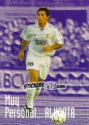 Figurina Alkorta - Real Madrid 1996-1997 - Panini