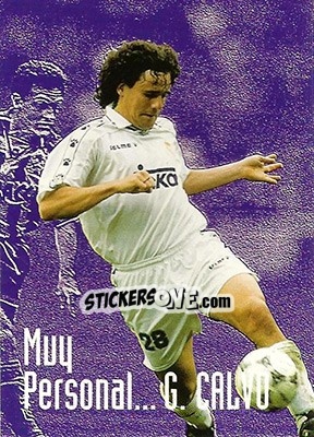 Sticker Garcia Calvo - Real Madrid 1996-1997 n. 101 - Panini