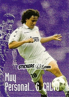 Sticker Garcia Calvo - Real Madrid 1996-1997 - Panini