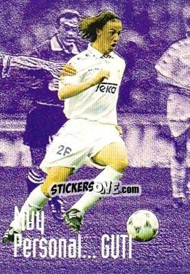 Figurina Guti - Real Madrid 1996-1997 - Panini