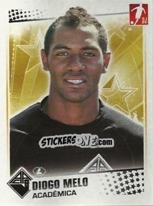 Figurina Diogo Melo - Futebol 2010-2011 n. 14 - Panini
