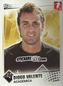 Figurina Diogo Valente - Futebol 2010-2011 n. 16 - Panini