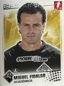 Figurina Miguel Fidalgo - Futebol 2010-2011 - Panini